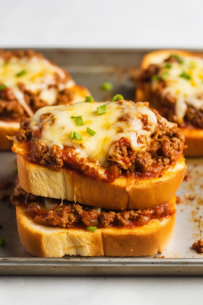 Texas Toast Sloppy Joes