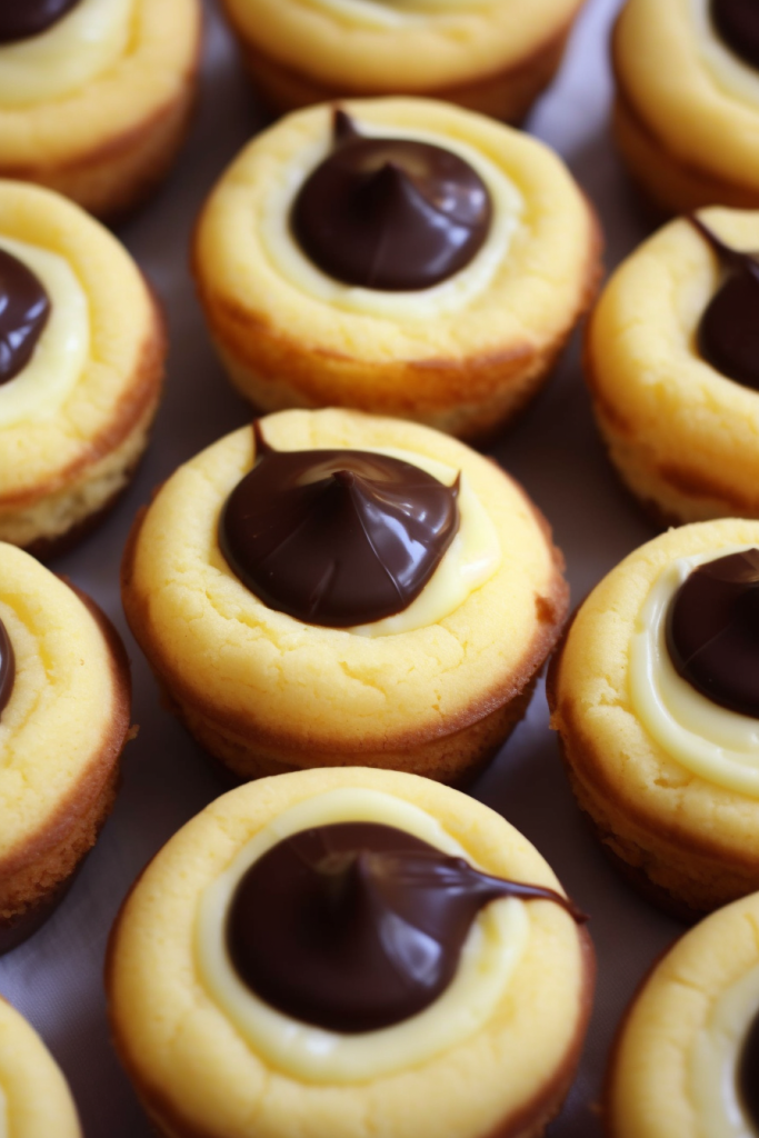 Easy Boston Cream Pie Cookie Bites