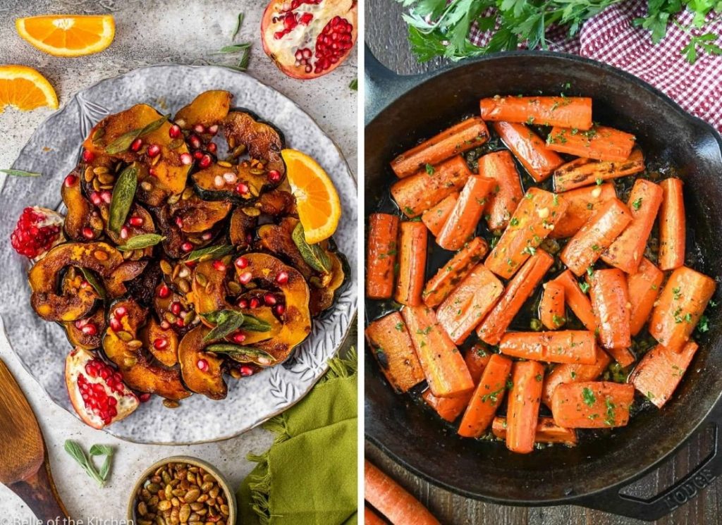 Roasted Carrots and Squash Recipes for Thanksgiving
