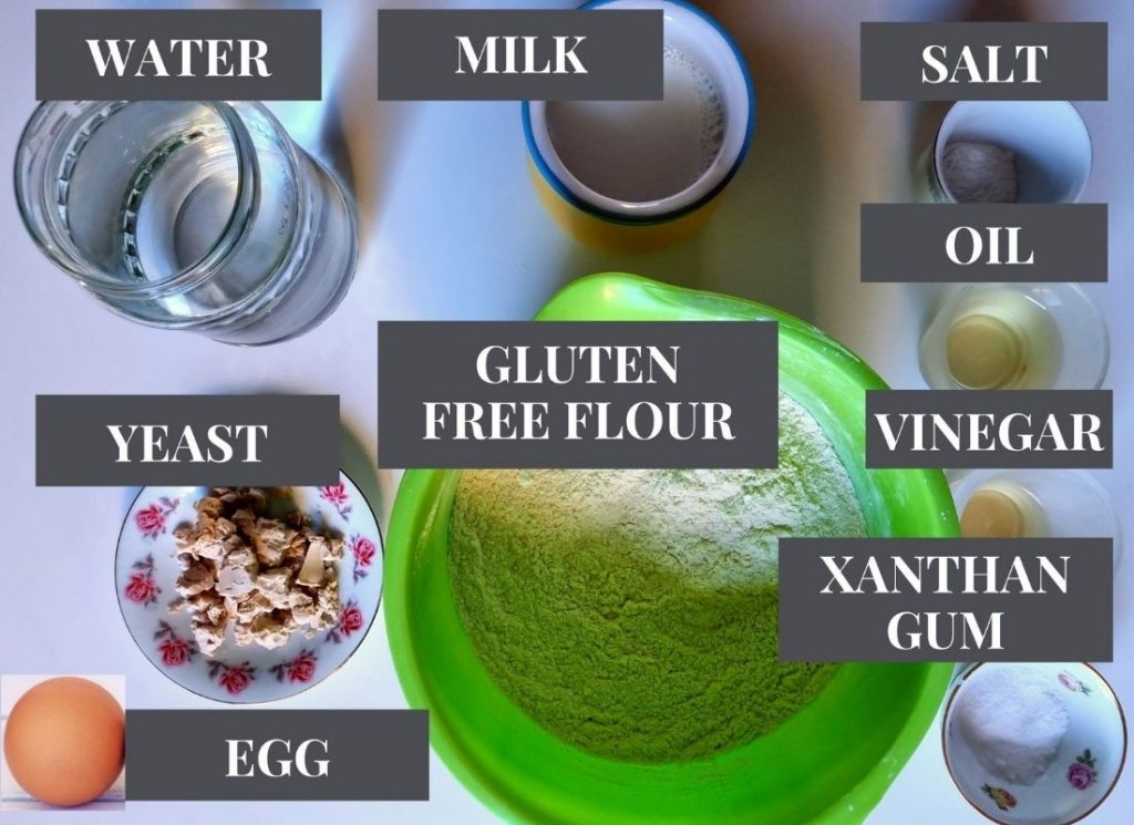 what ingredients you need for gluten free bread