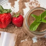 Strawberry Chocolate Protein Shake