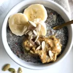 Easy Vegan Breakfast Ideas: Nut and Chia Seed Pudding
