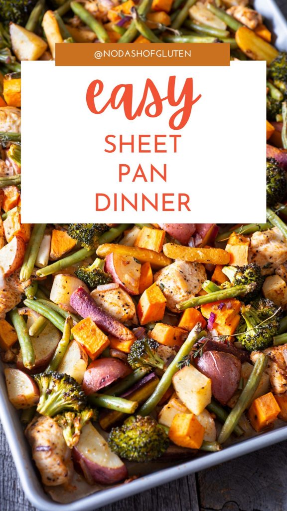 easy sheet pan dinner idea