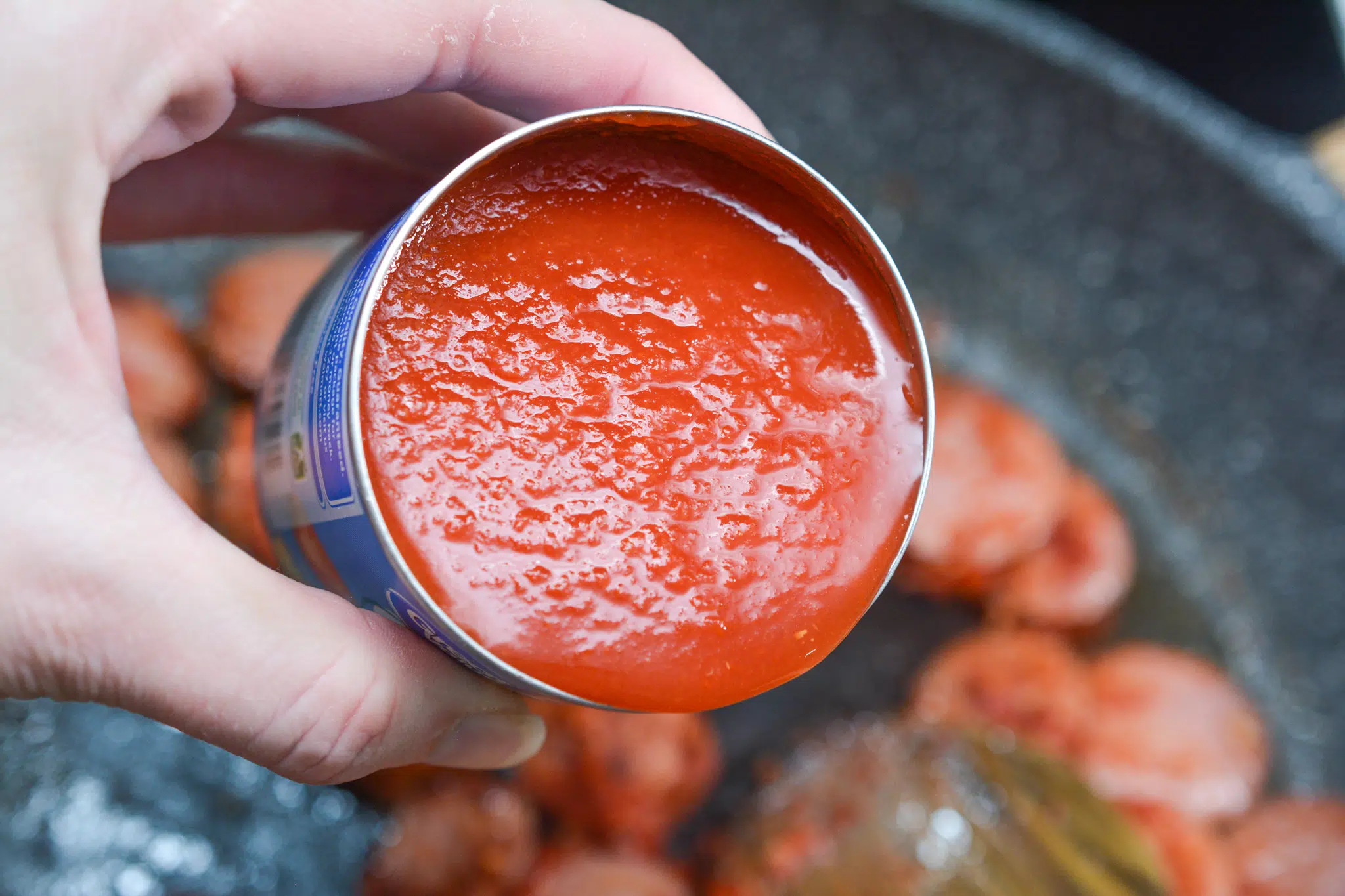 Cheesy Smoked Sausage Skillet