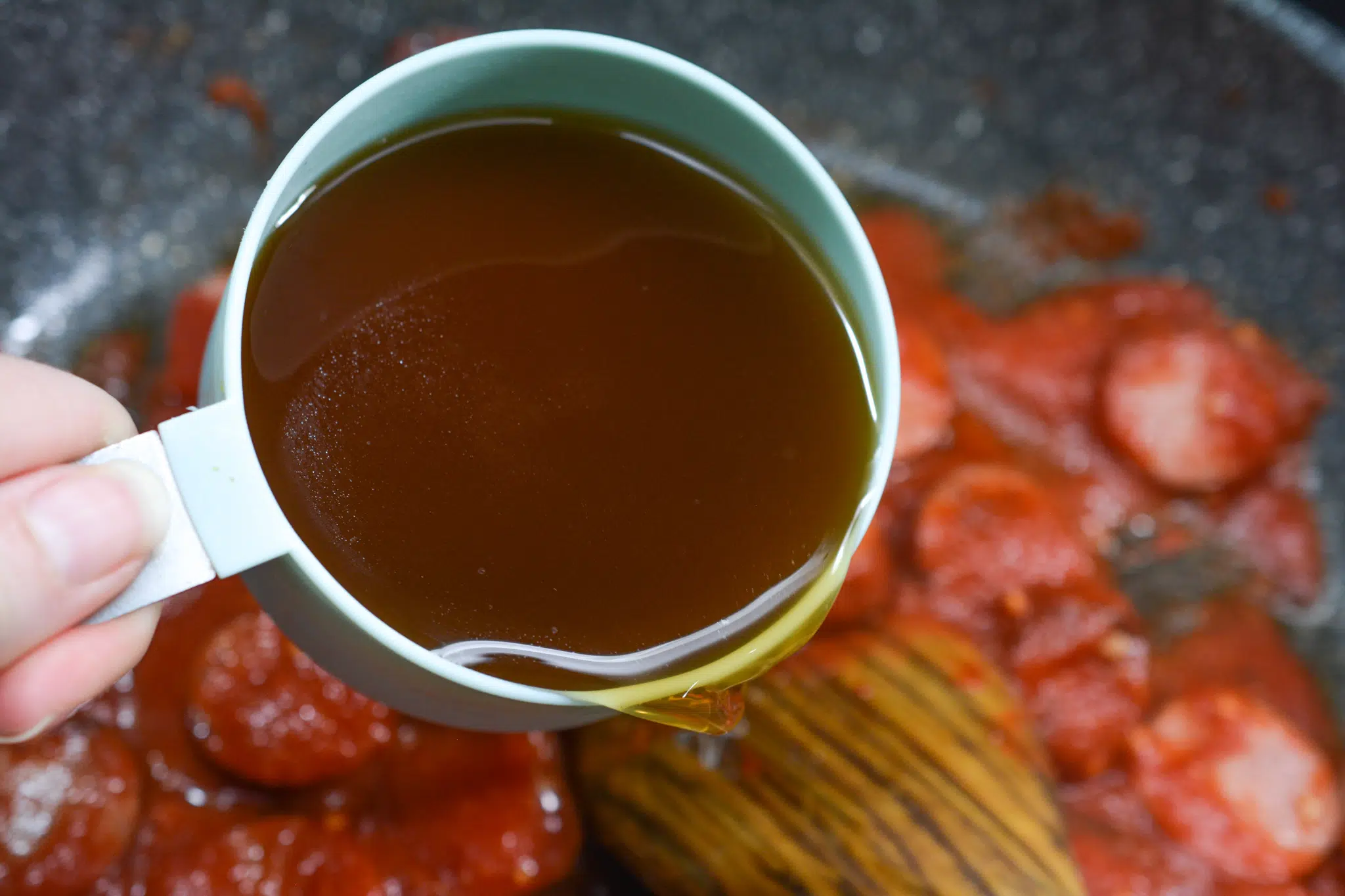 Cheesy Smoked Sausage Skillet