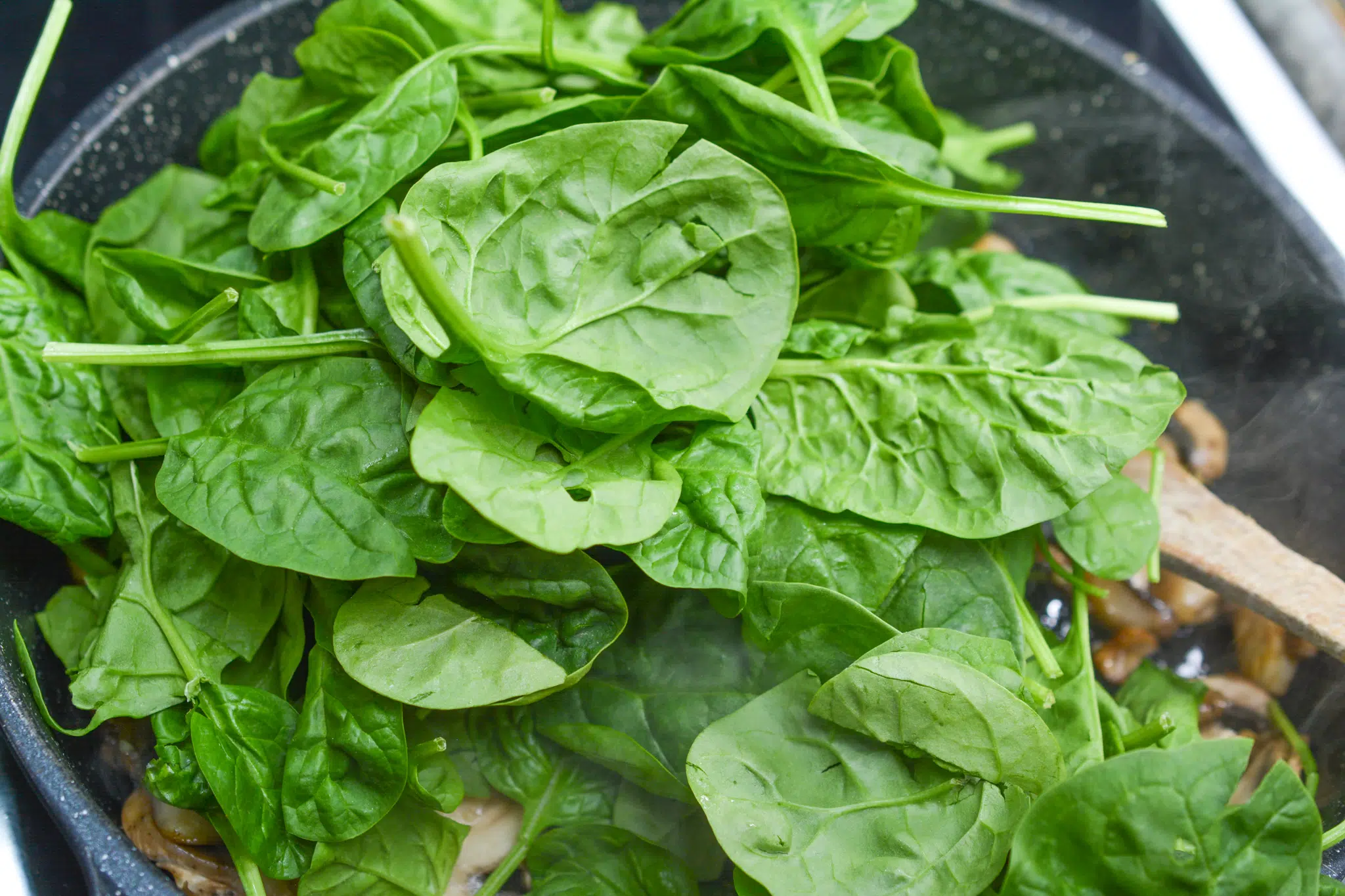 Spinach And Mushroom Quiche