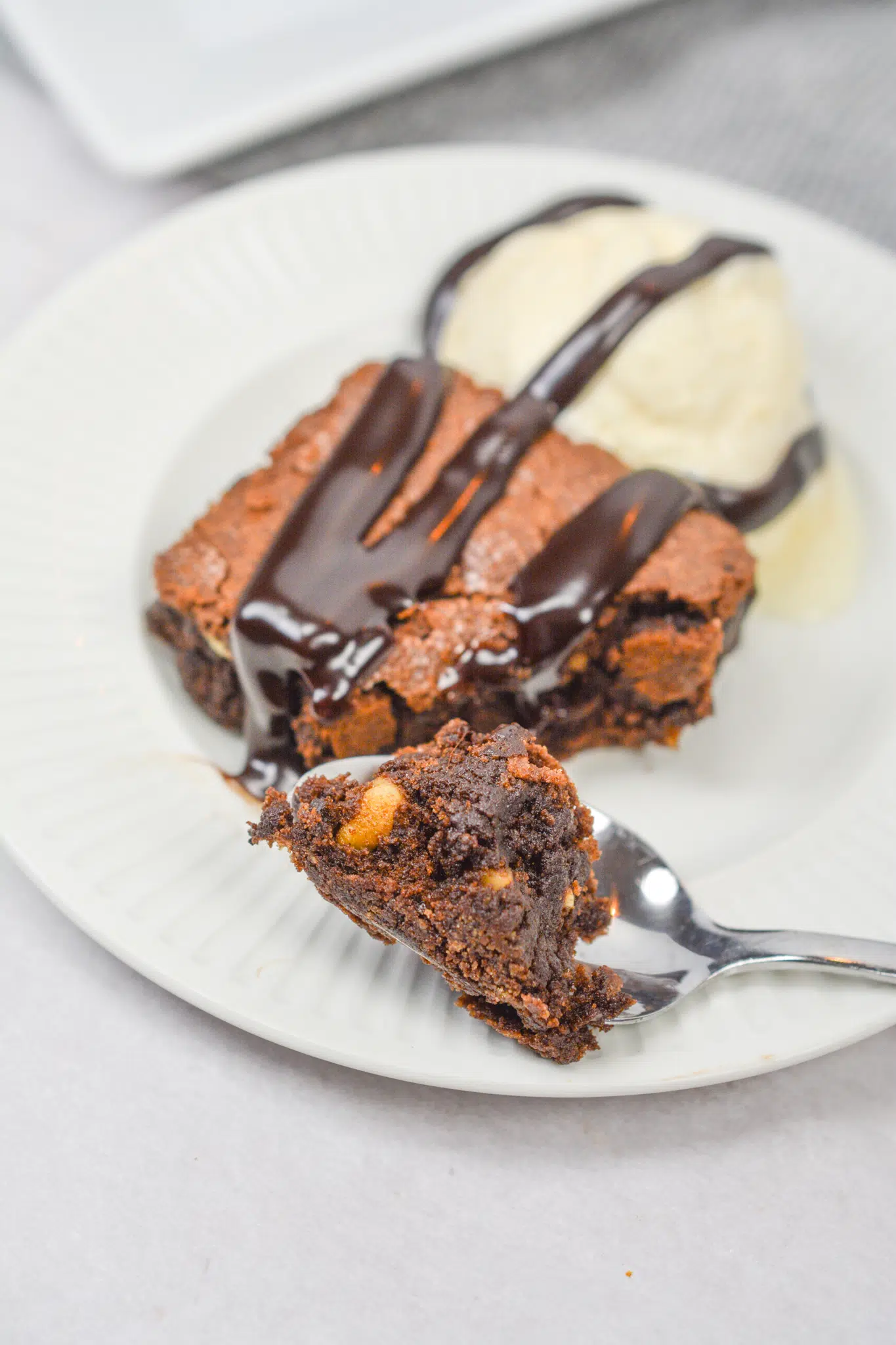 Chocolate Brownies from scratch with Walnuts