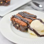 Chocolate Brownies from scratch with Walnuts