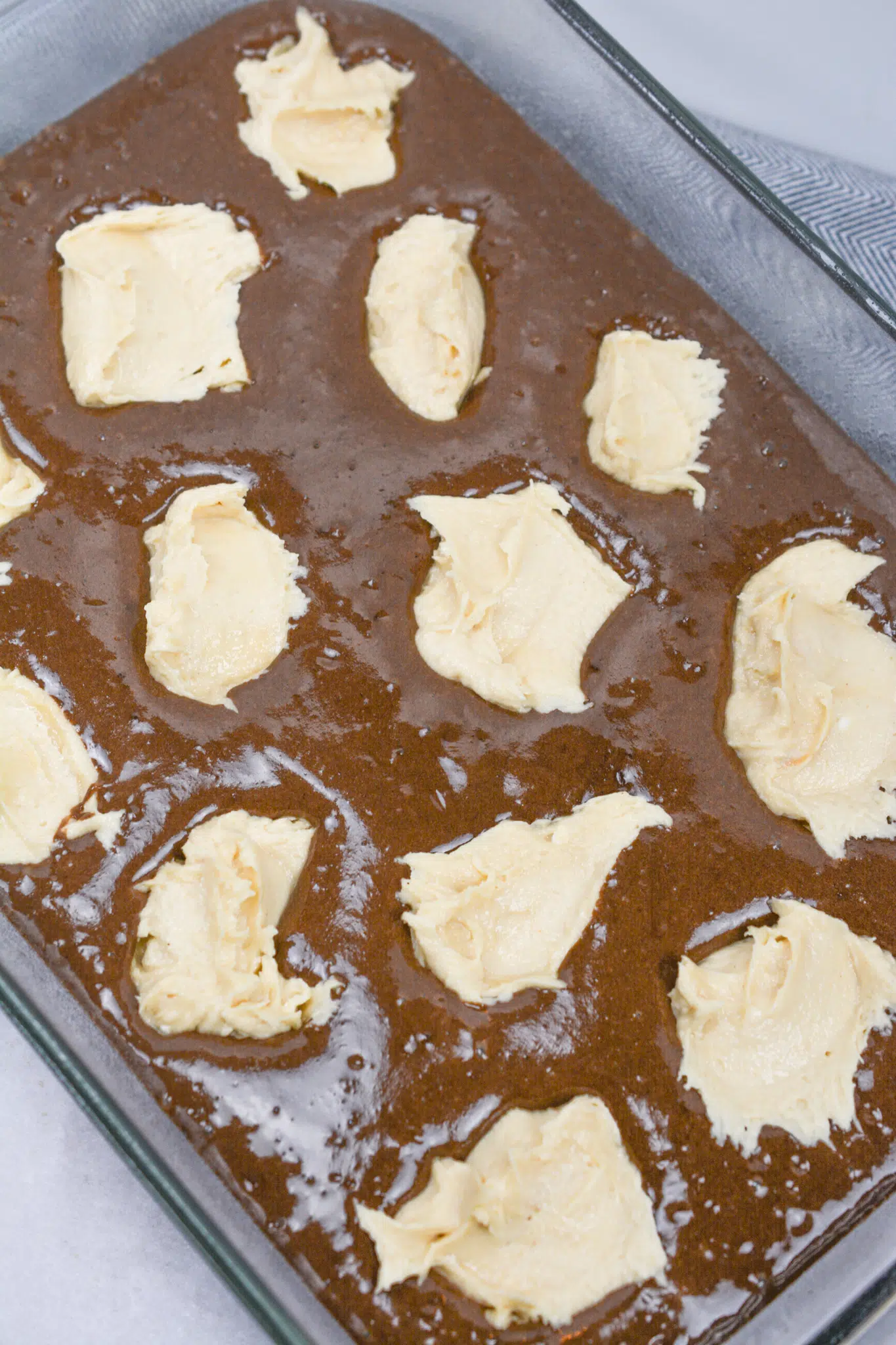 Chocolate Peanut Butter Earthquake Cake