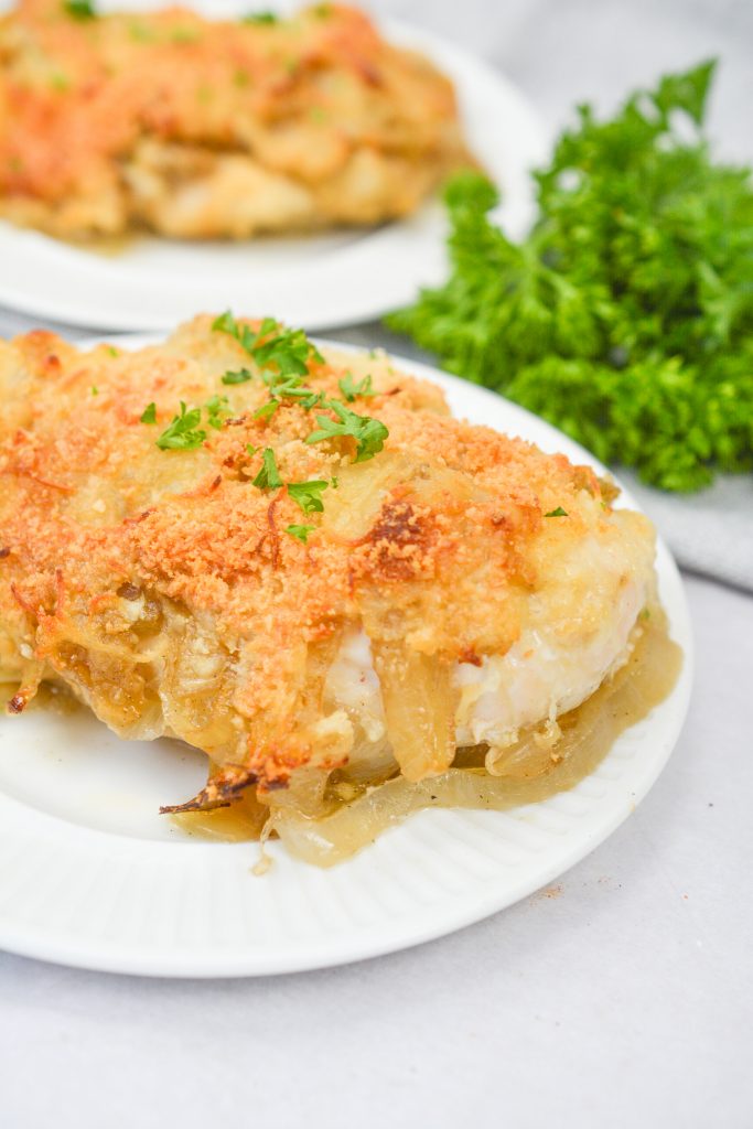 French Onion Chicken Bake