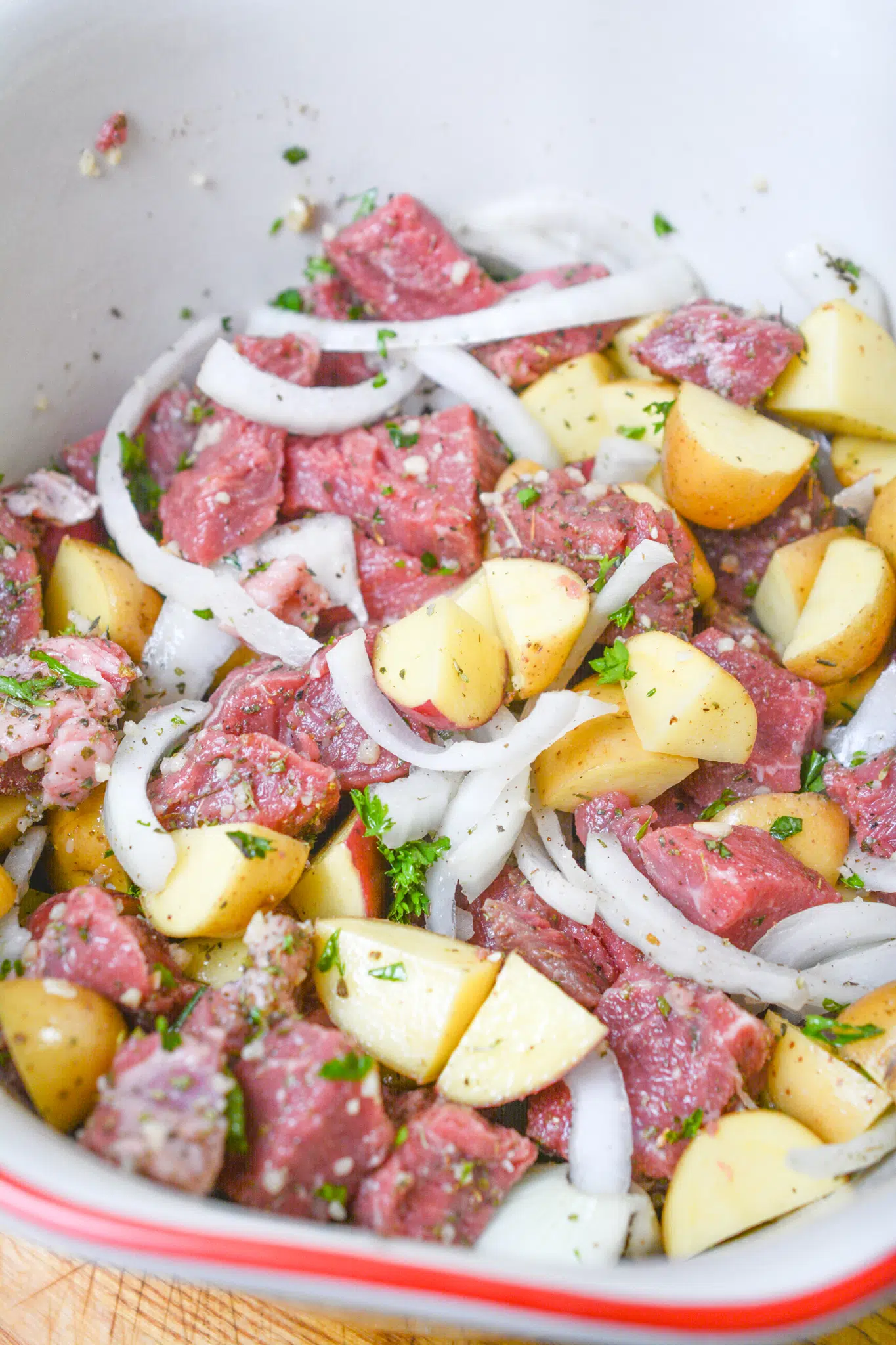Garlic Steak and Potato Foil Packs