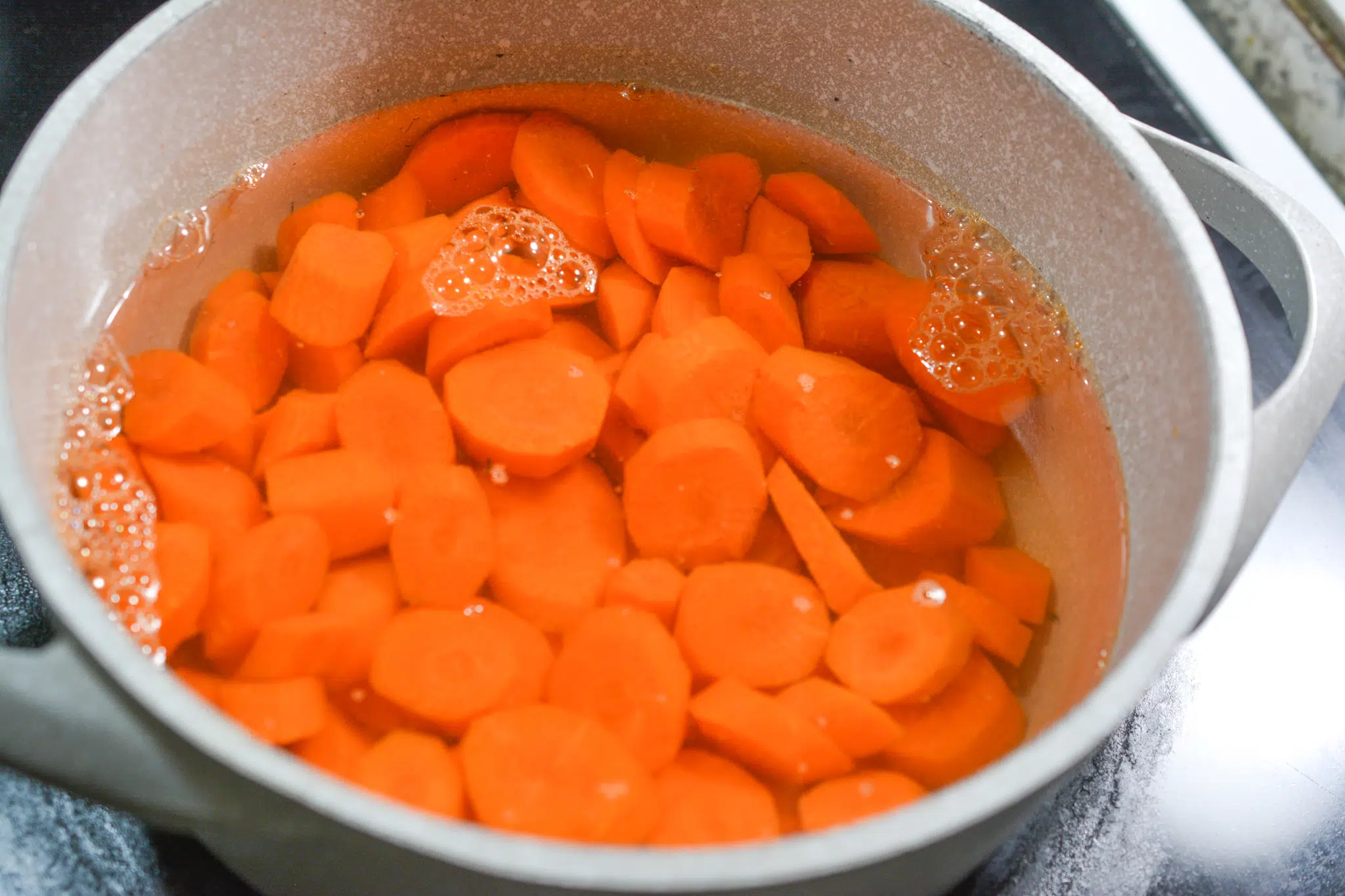 Glazed Carrots With Brown Sugar And Butter Ingredients step 1