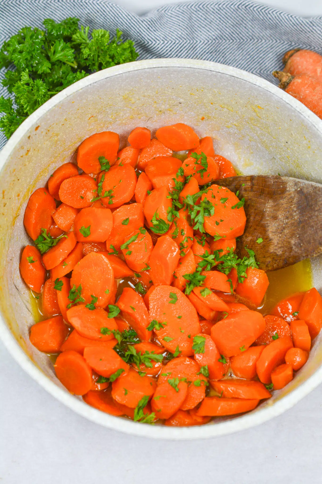 Glazed Carrots With Brown Sugar And Butter