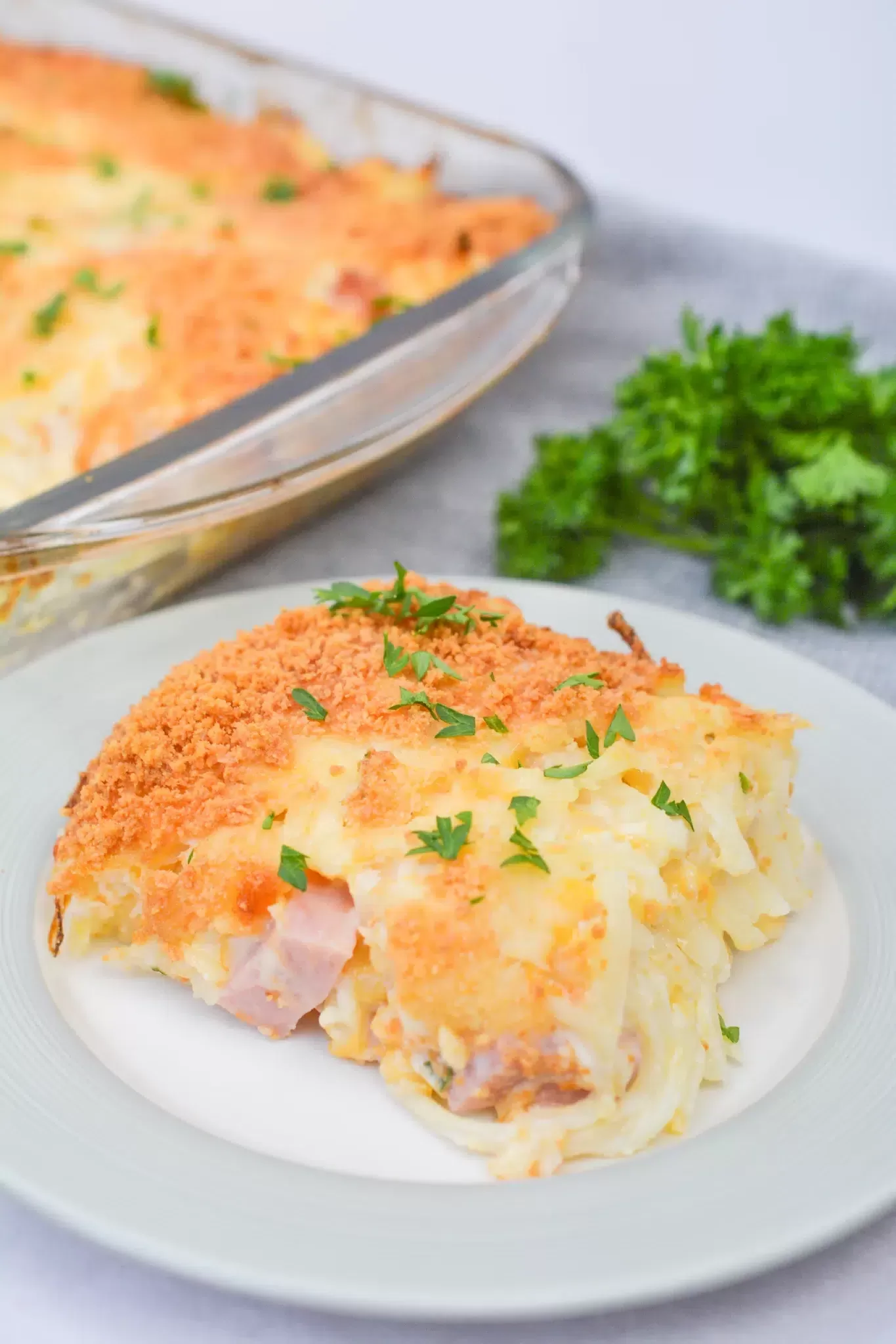 Ham And Cheese Hash Brown Casserole