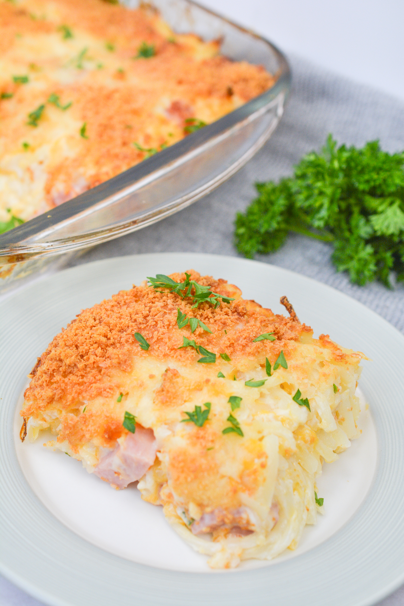 Ham And Cheese Hash Brown Casserole