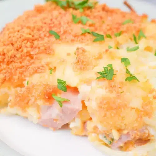 Ham And Cheese Hash Brown Casserole