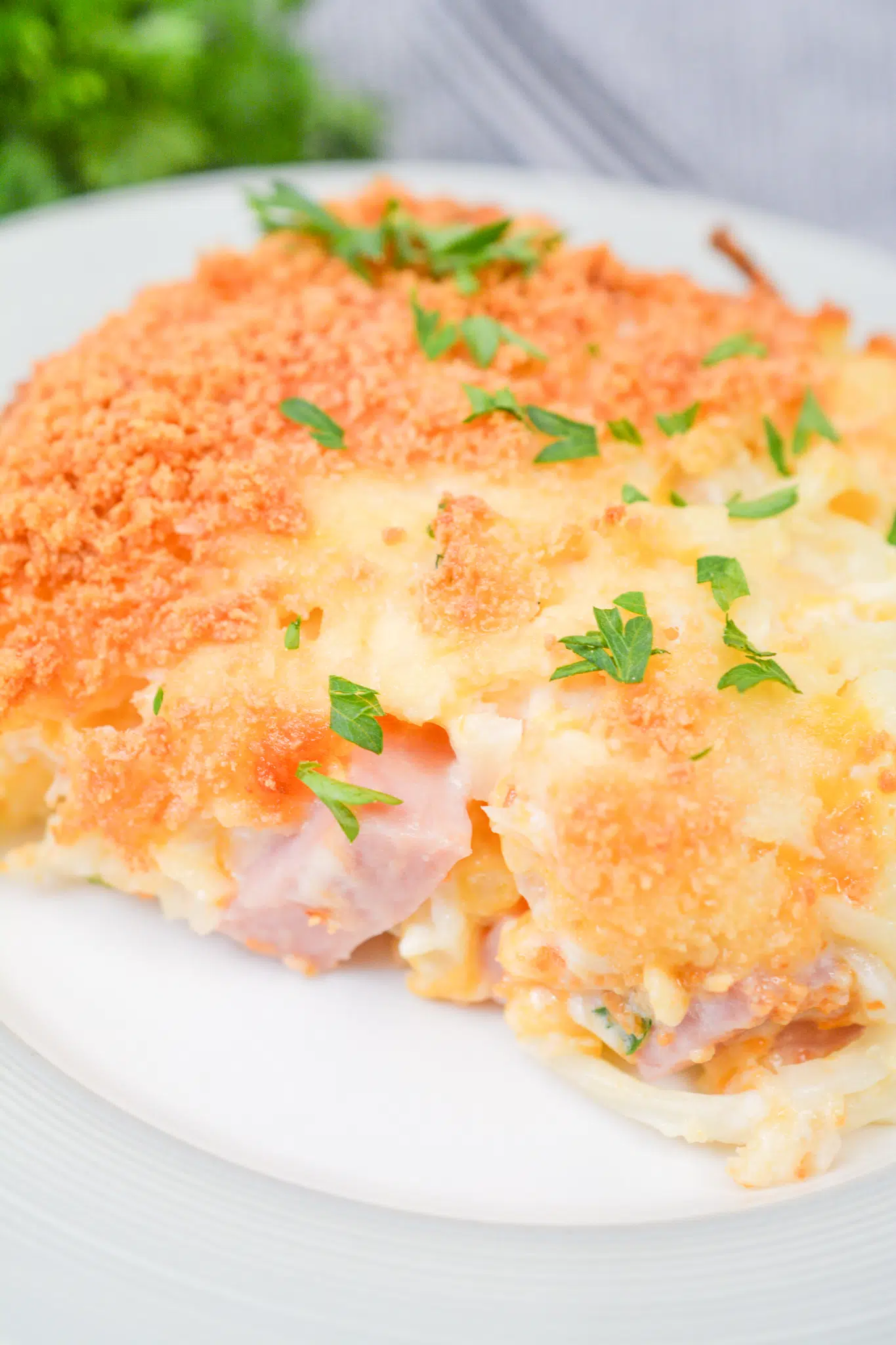 Ham And Cheese Hash Brown Casserole