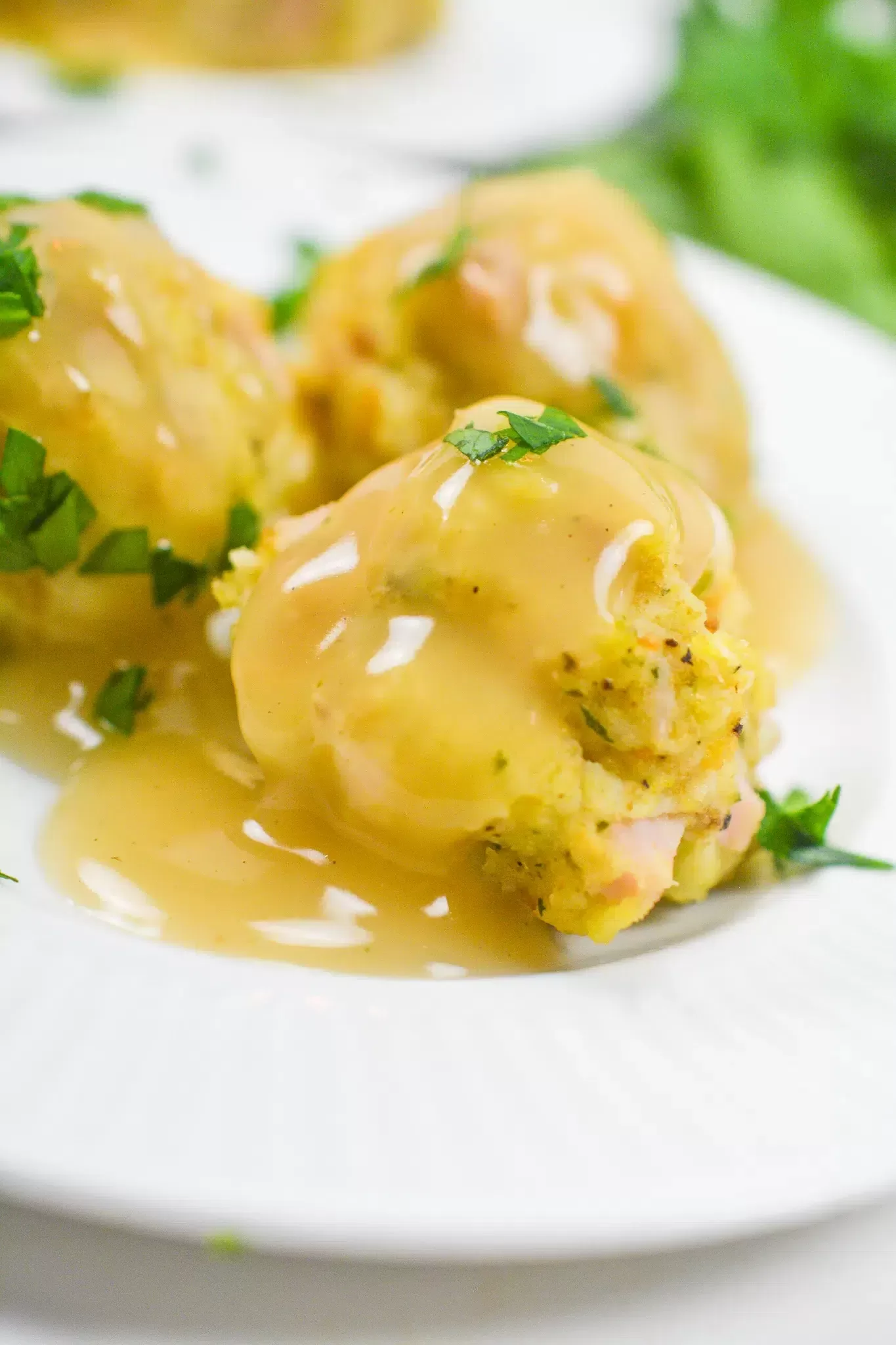 Leftover Turkey Stuffing Balls