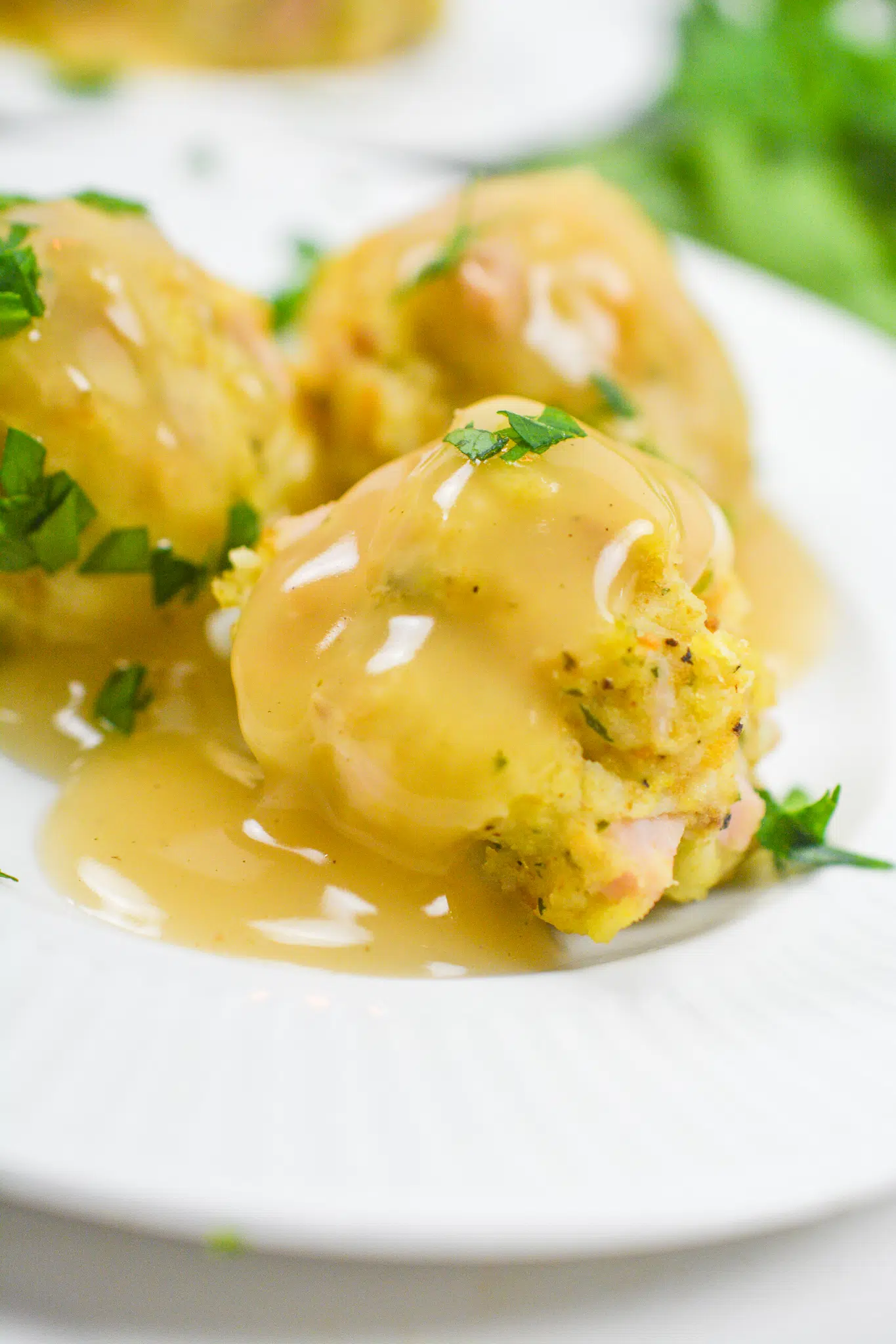 Leftover Turkey Stuffing Balls