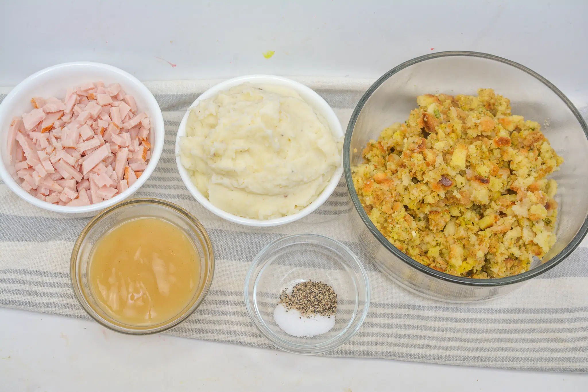 Leftover Turkey Stuffing Balls