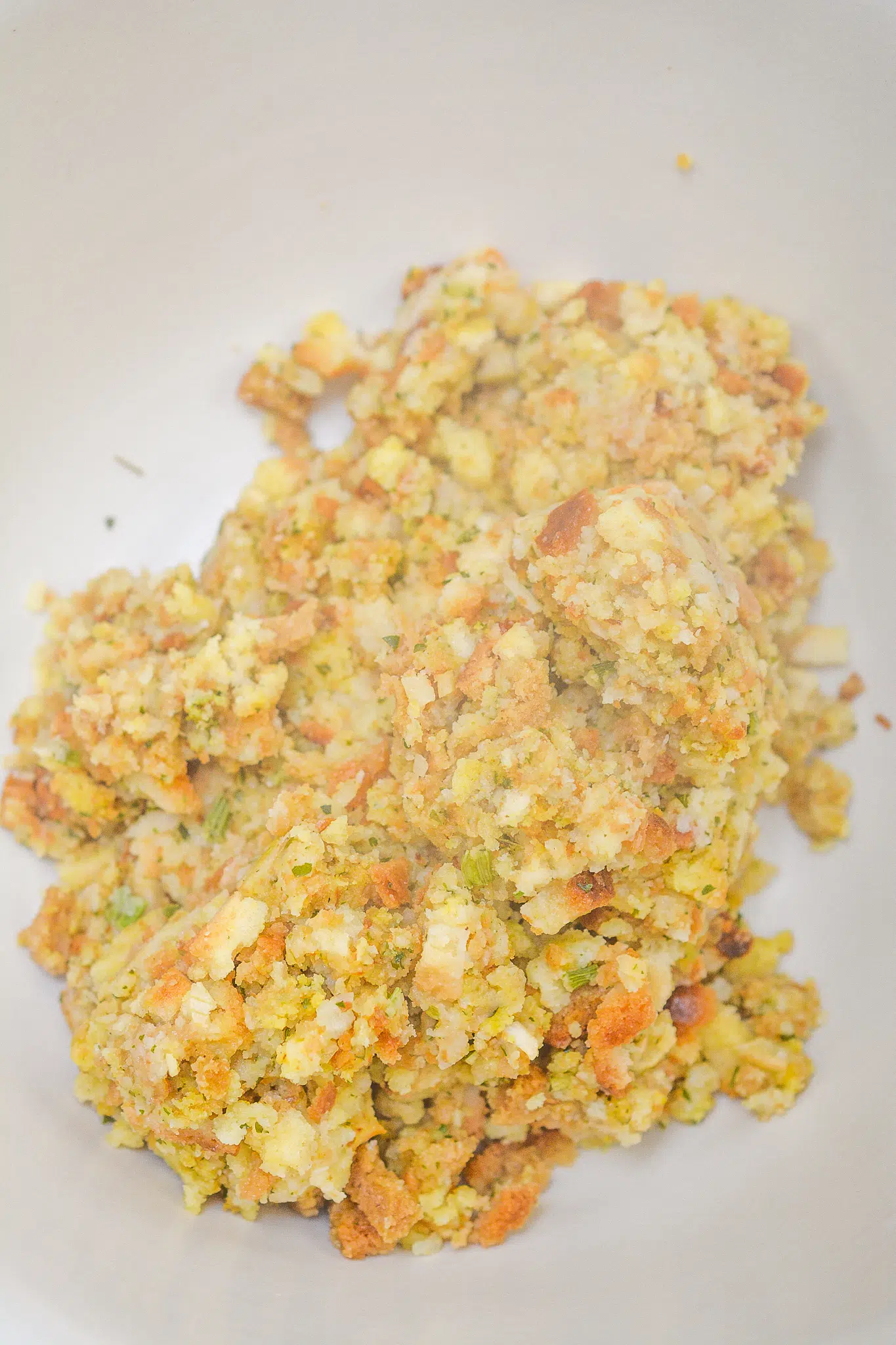 Leftover Turkey Stuffing Balls