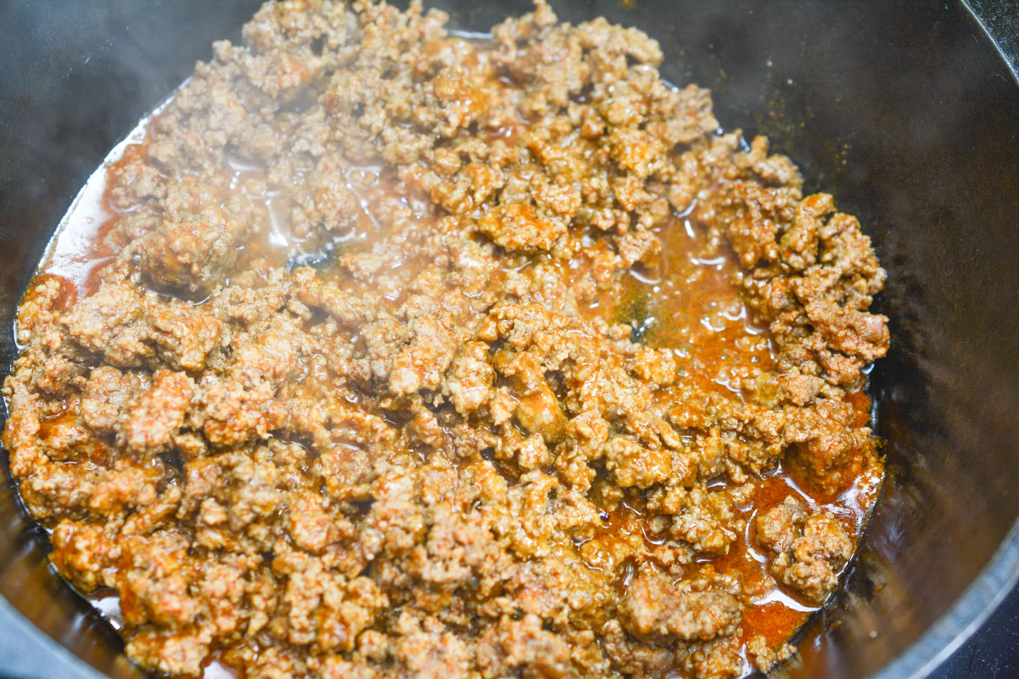 Mac and Cheese Taco Beef Casserole