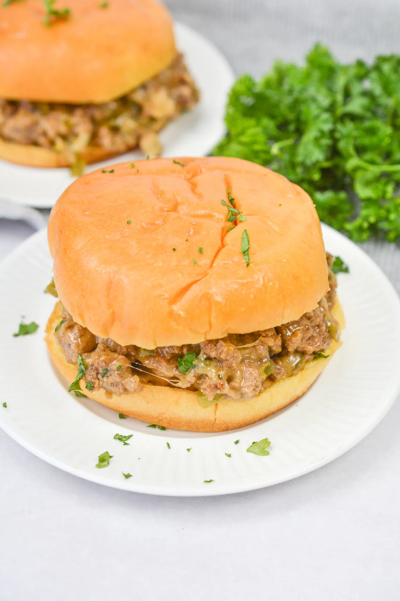 Philly Cheesesteak Sloppy Joes