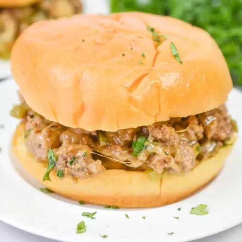 Philly Cheesesteak Sloppy Joes