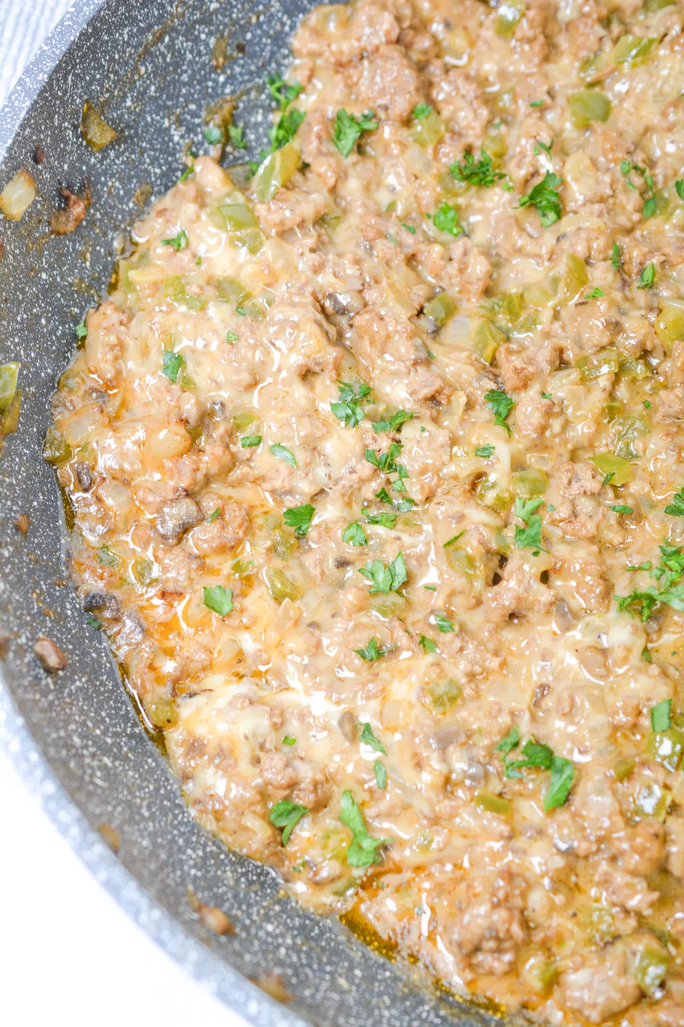 Philly Cheesesteak Sloppy Joes