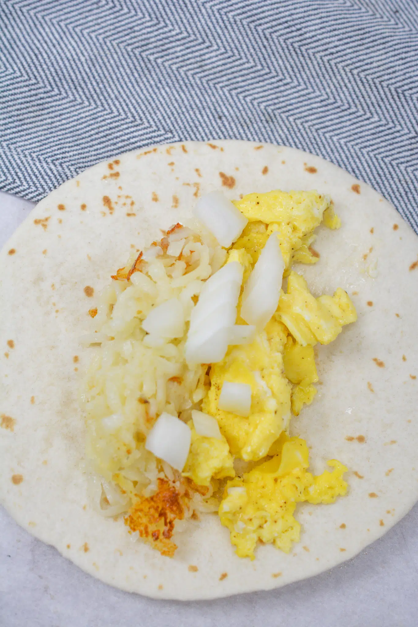 Sausage Gravy Breakfast Enchiladas