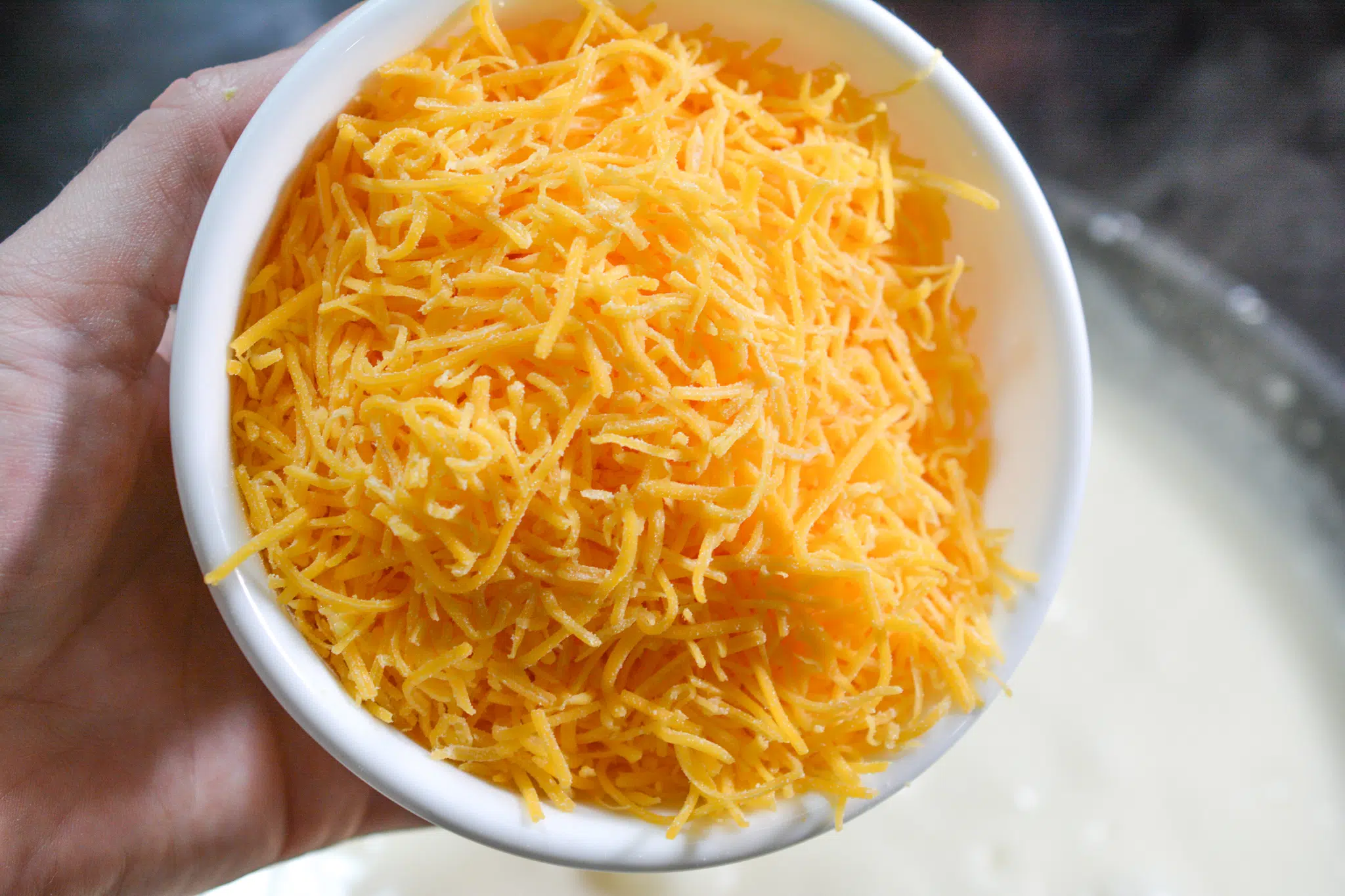 Seafood Mac and Cheese - cheese 2