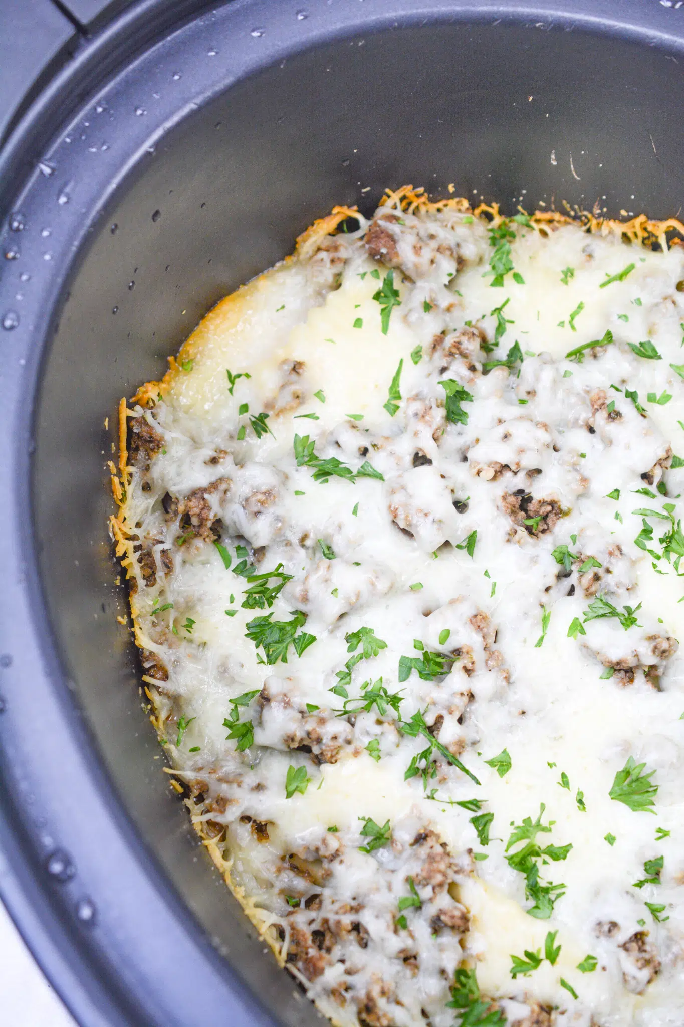 Slow Cooker Ravioli Lasagna