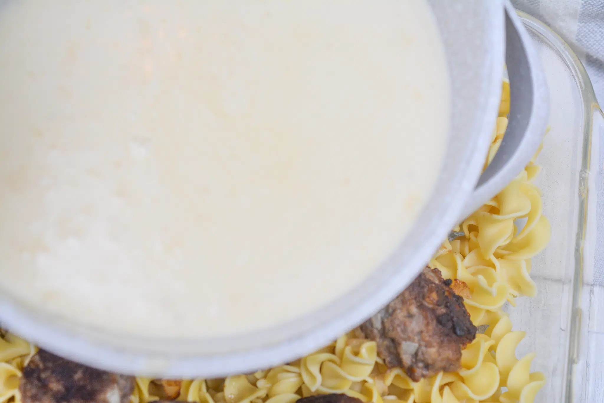 Swedish Meatball Noodle Bake Recipe