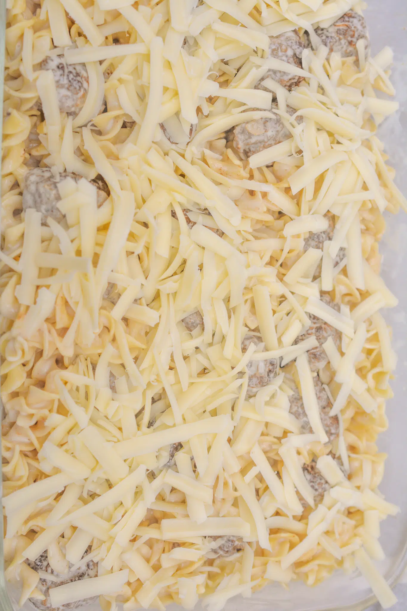 Swedish Meatball Noodle Bake Recipe