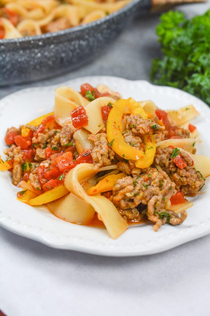 The Best Ever Italian Drunken Noodles Recipe
