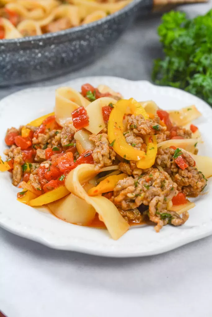 The Best Ever Italian Drunken Noodle Recipe