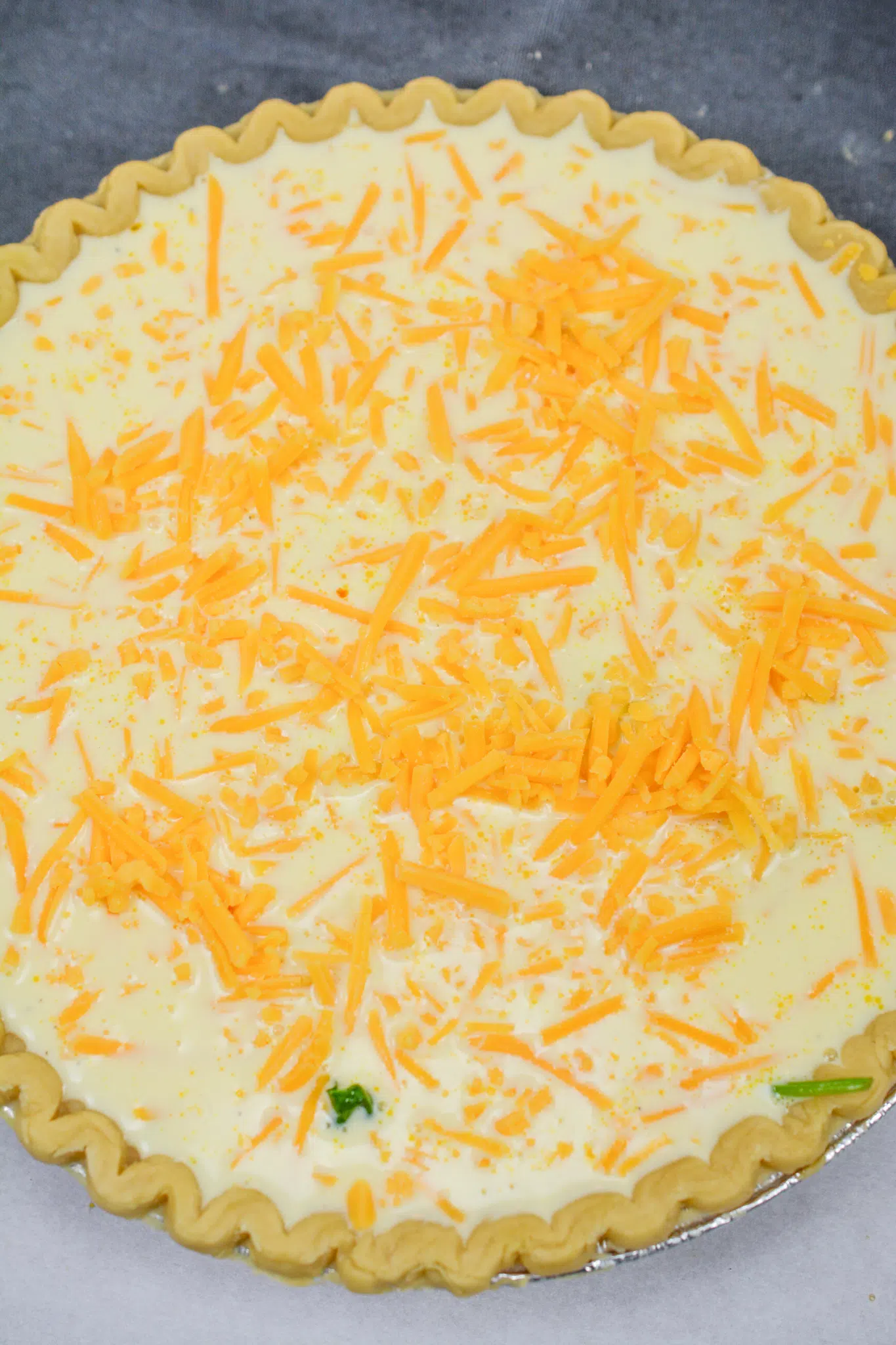 Spinach And Mushroom Quiche