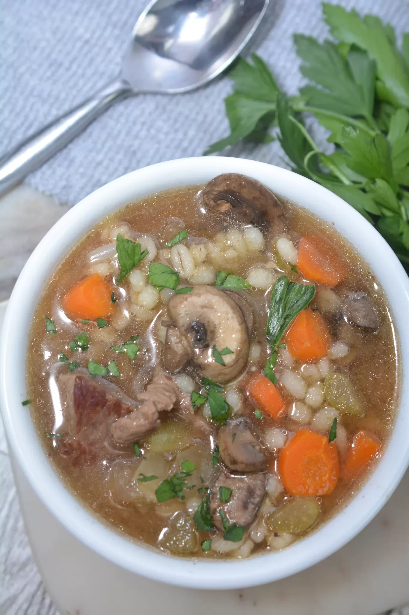 Beef barley deals soup pioneer woman