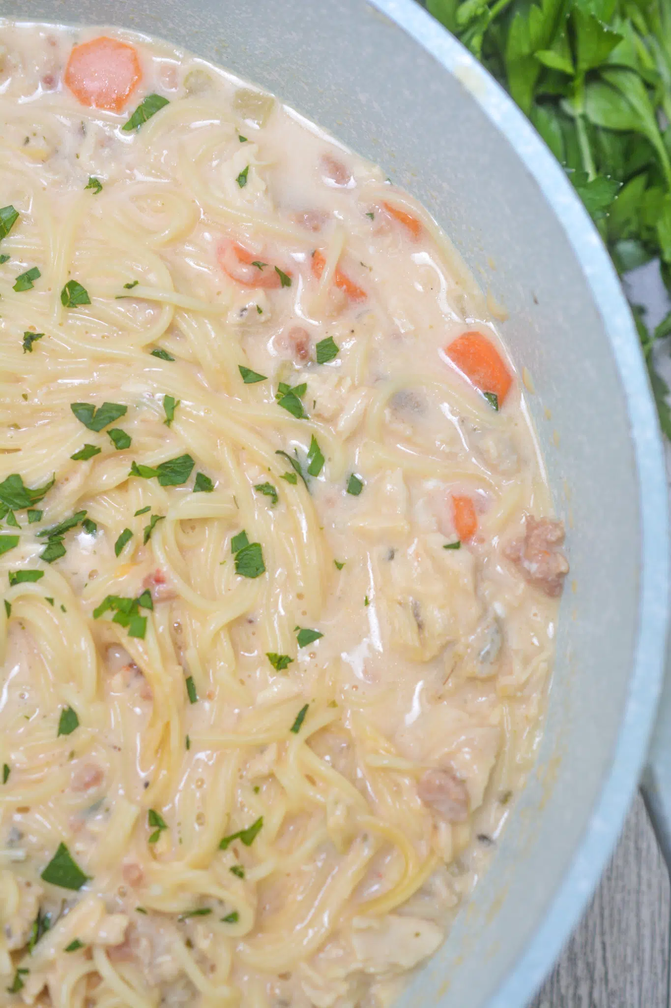 Crack Chicken Noodle Soup