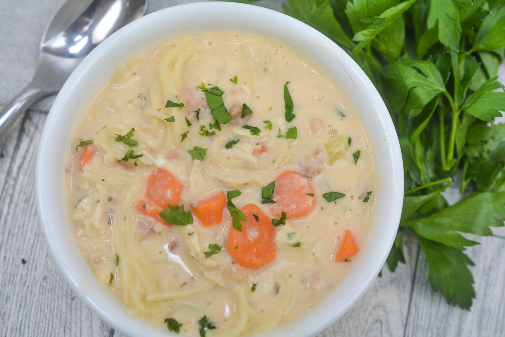 Crack Chicken Noodle Soup