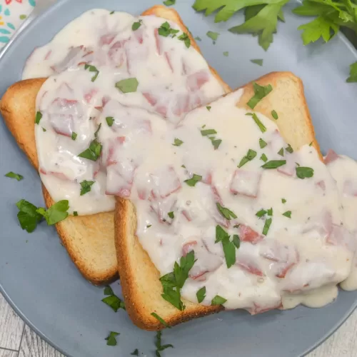 Creamed Chipped Beef on Toast