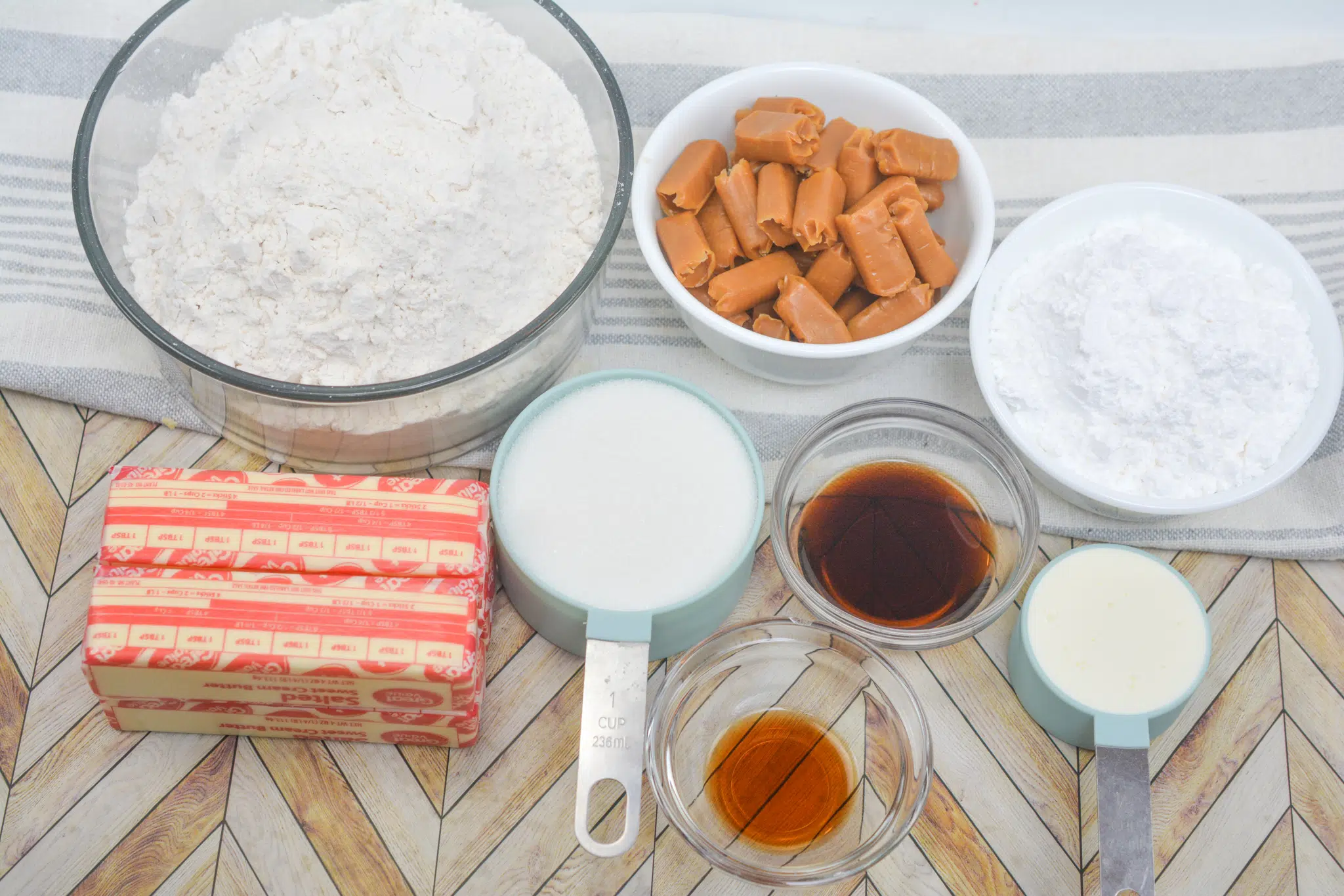 Salted Caramel Butter Bars