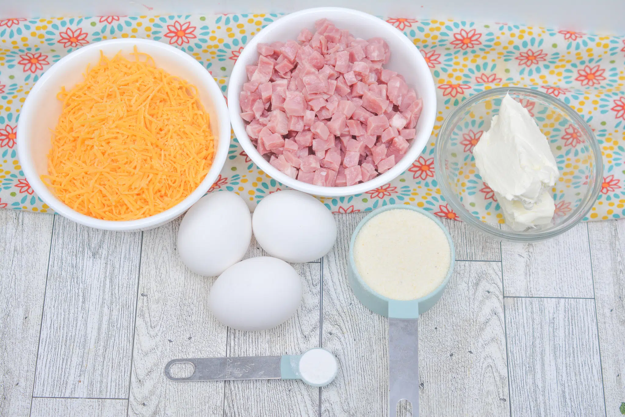 Ham and Cheese Bites