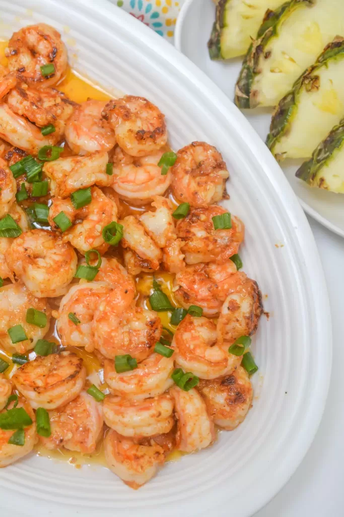 Hawaiian Style Garlic Shrimp