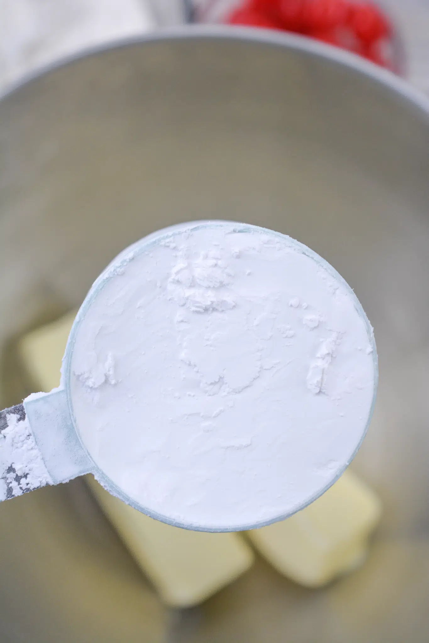 Maraschino Cherry Shortbread Cookies