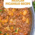 A flavorful mix of ground beef, potatoes, and tomato sauce. Quick, hearty, and perfect for rice or tortillas.