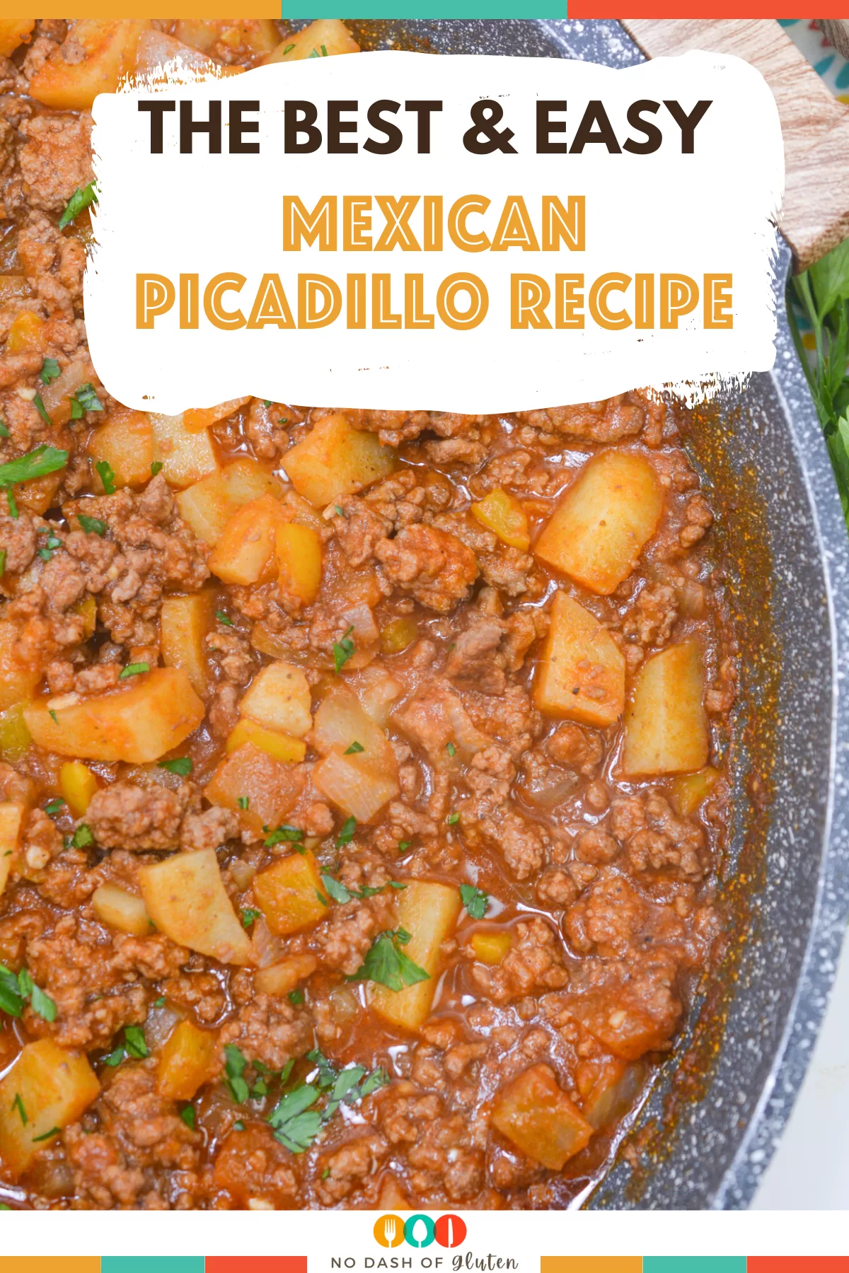 A flavorful mix of ground beef, potatoes, and tomato sauce. Quick, hearty, and perfect for rice or tortillas.