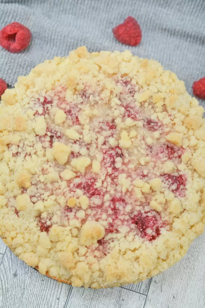 Raspberry Cream Cheese Coffee Cake