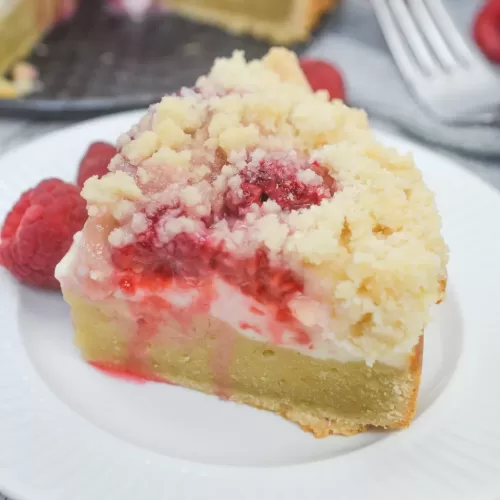 Raspberry Cream Cheese Coffee Cake