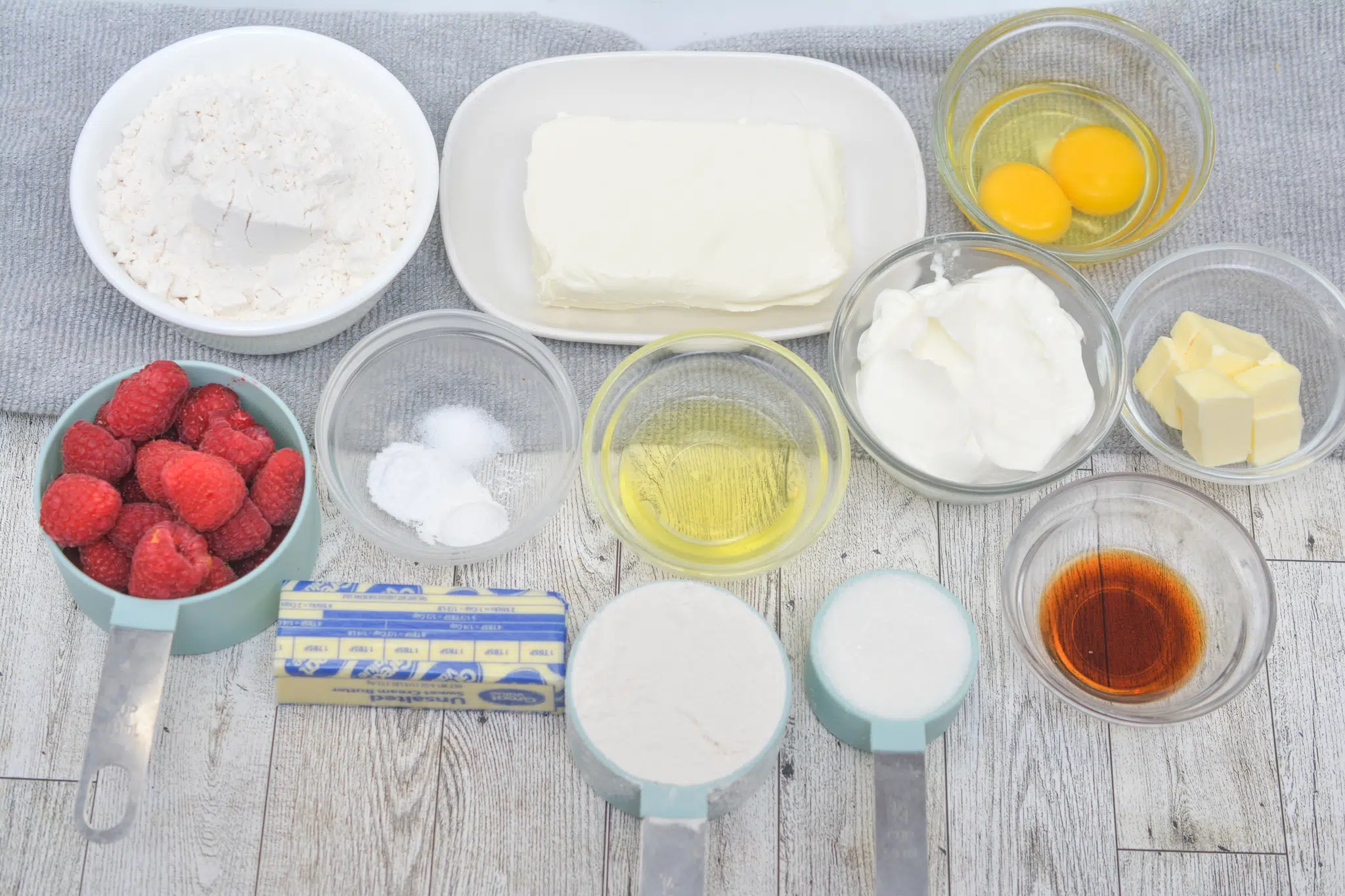 Raspberry Cream Cheese Coffee Cake